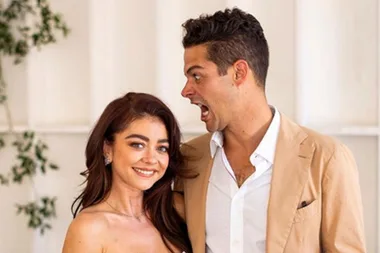All the pics from Sarah Hyland’s engagement party