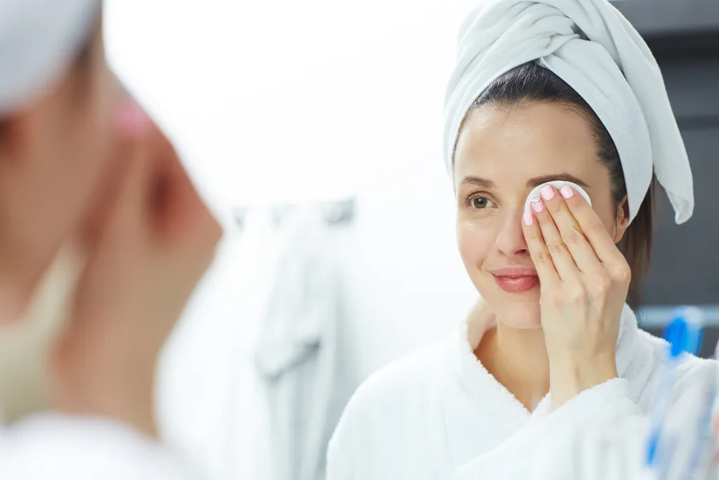 Be sure to wash your face every evening before going to bed