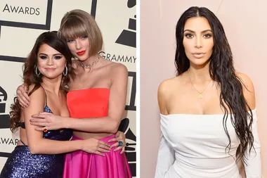 Selena shades Taylor by promoting Kim’s Skims