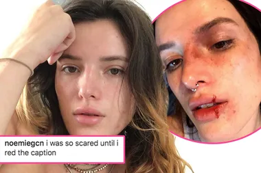 Bella Thorne slammed for her Halloween look