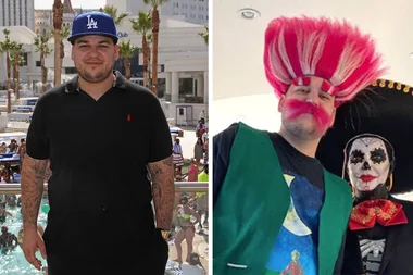 This is the first time we’ve seen Rob Kardashian in a year