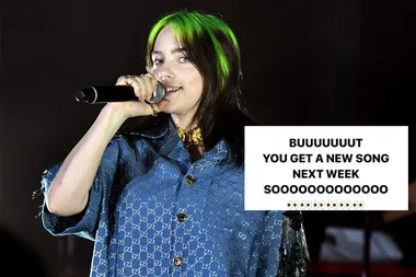 Billie Eilish is releasing new music next week