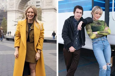 We have fresh photos from the ‘Lizzie McGuire’ set