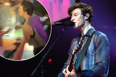 Shawn Mendes falls HARD at his concert