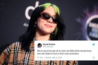 Twitter is dragging Billie Eilish for not knowing who ‘Van Halen’ is