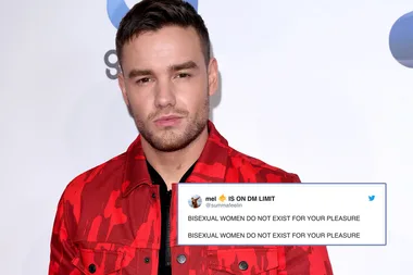 Liam Payne slaughtered on Twitter for fetishising bisexual women