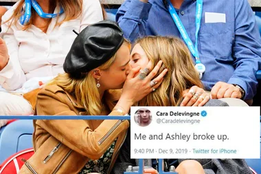 Ashley Benson says she and Cara are still together