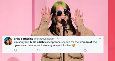 Billie Eilish slammed for her Billboard Woman of the Year speech