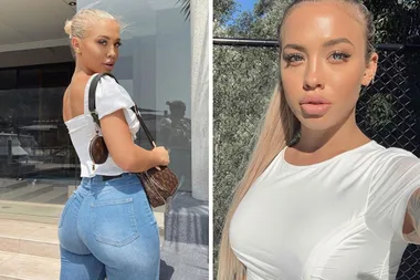 Tammy Hembrow has denied editing her Instagram photos