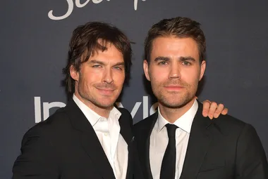 The Salvatore brothers had a Golden Globes reunion
