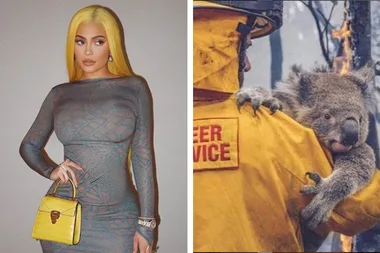 Fans are furious Kylie Jenner wore real fur slippers after Koala relief post