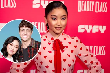 Lana Condor landed TATBILB in the best way ever