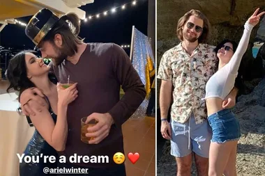Ariel Winter confirms she is dating Luke Benward with steamy post