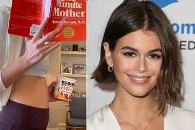 Kaia Gerber posts about being pregnant and we’re shook!