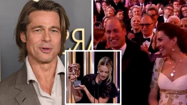 Brad Pitt’s HILARIOUS tribute to Prince Harry as he won a BAFTA