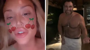 I’m a Celeb’s Charlotte Crosby and campmates go wild at wrap party