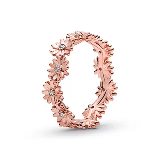 Pandora Sparkling Daisy Flower Crown Ring