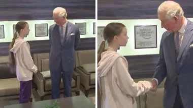 Prince Charles Meets Greta Thunberg to Discuss Climate Change