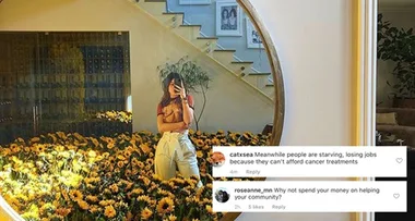 Kylie Jenner dragged for turning her house into a sunflower field