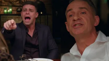 Michael and Steve get into an explosive argument over dinner