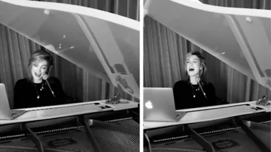 Delta Goodrem sings her bushfire charity single Let It Rain