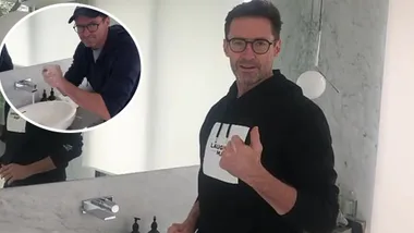 Hugh Jackman apologises for coronavirus hand-washing dance video