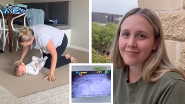 MAFS’ Jono Pitman & fiancée Rebecca on their first family holiday