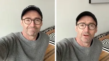 Hugh Jackman urges fans to slow coronavirus spread by staying home