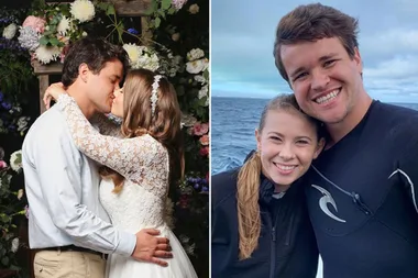 Bindi Irwin can’t stop gushing over husband Chandler Powell in their wedding video