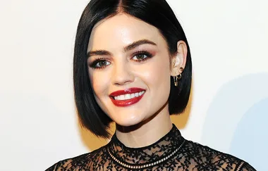 Lucy Hale is blonde now and we LOOOOOOVE