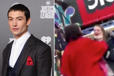 ‘Fantastic Beasts’ actor Ezra Miller chokes a fan and slams her to the ground