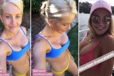 Ali Oetjen got rid of her fake boobs and looks excellent!