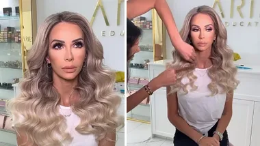 Stacey Hampton debuts her glamorous post-show makeover