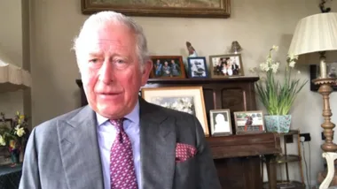 Odd photo spotted as Prince Charles opens NHS Nightingale Hospital