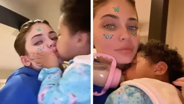 ‘Mummy Goose’: Stormi calls Kylie Jenner as they snuggle up