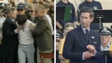 Shots fired at Prince Charles during Sydney visit