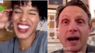 Kerry Washington has a ‘Scandal’ reunion with Tony Goldwyn