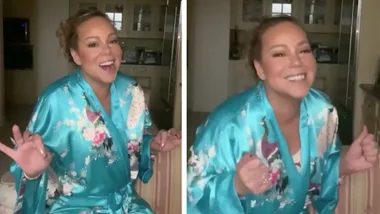 Mariah Carey serenades for fans while in COVID-19 self-quarantine