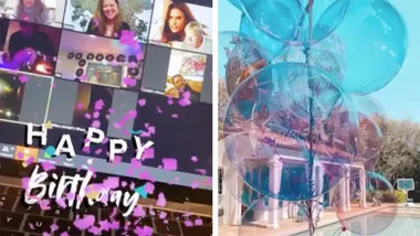 Alessandra Ambrosio celebrates birthday virtually in lockdown