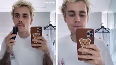 Justin Bieber shocks fans as he SHAVES his moustache off