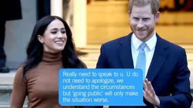 Court documents reveal messages between Harry, Meghan and her father
