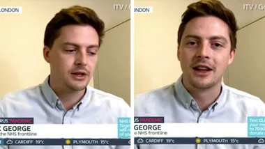 Coronavirus: Dr Alex George admits crying over what he’s seen