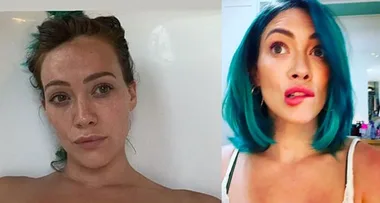 Hilary Duff seriously regrets dyeing her hair blue