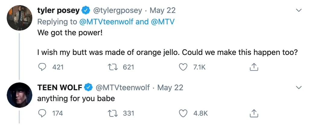 MTV's Teen Wolf account weighs in on the chance of future episodes,