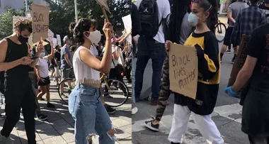 Ariana Grande, Timothée Chalamet, Shawn Mendes, Camila Cabello and more march in support of Black Lives Matter