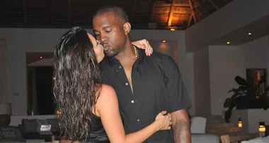 Kim Kardashian West just celebrated husband Kanye West’s birthday with a super cute throwback
