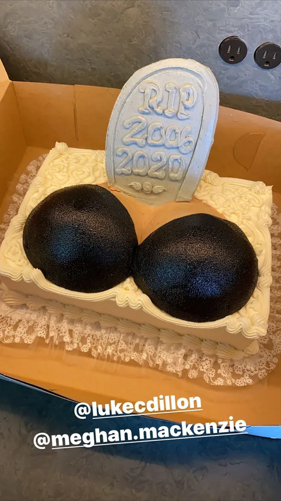 Chrissy Teigen's boob cake