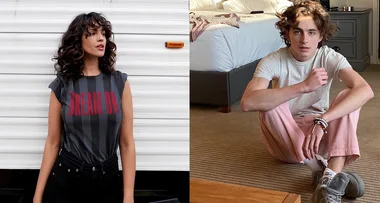 Timothée Chalamet was just spotted kissing Eiza Gonzalez