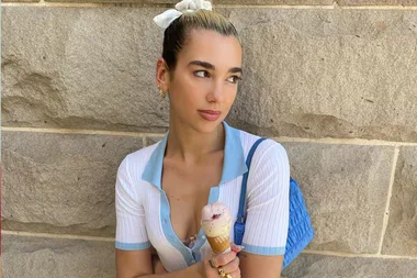 Dua Lipa just wore our favourite tiny bikini of the year and it’s made of Care Bears