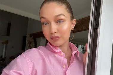 Gigi Hadid just gave the first peek at her baby bump